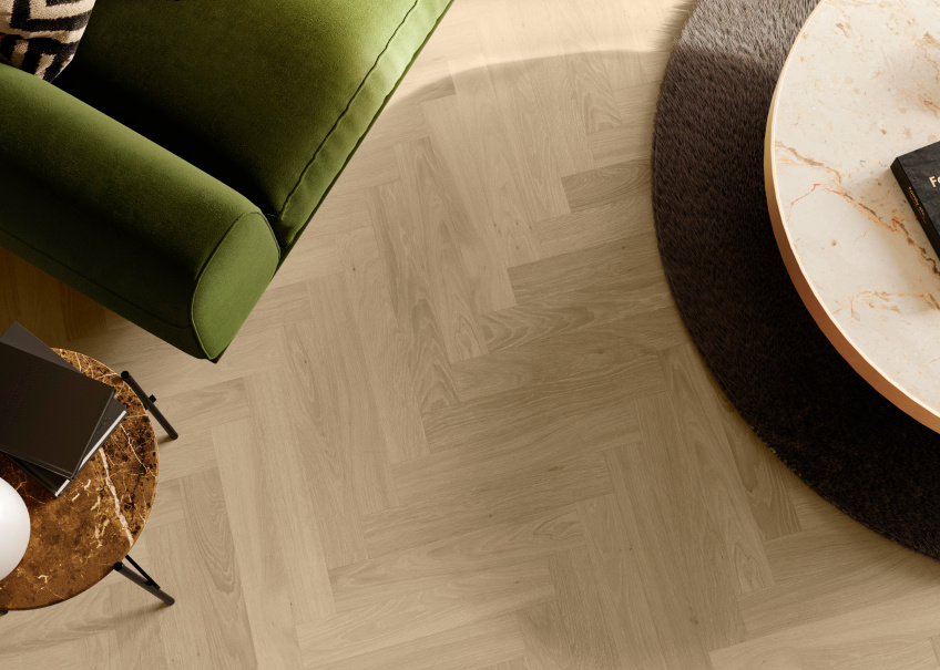 Strong wood floor - Parqwood Herringbone