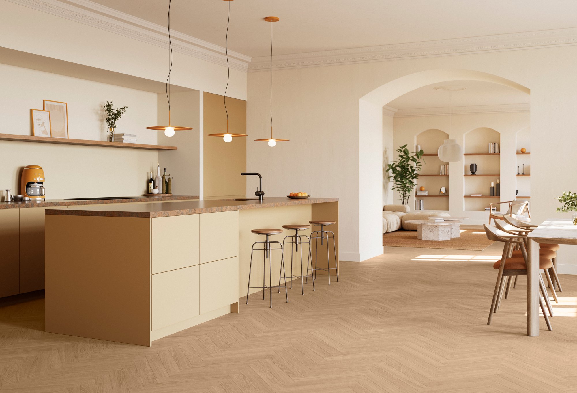 Stratifié - Chateau+ - Charme light natural