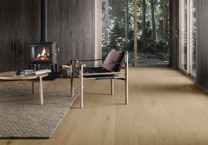 Strong wood floors - Parqwood - Silk naturel