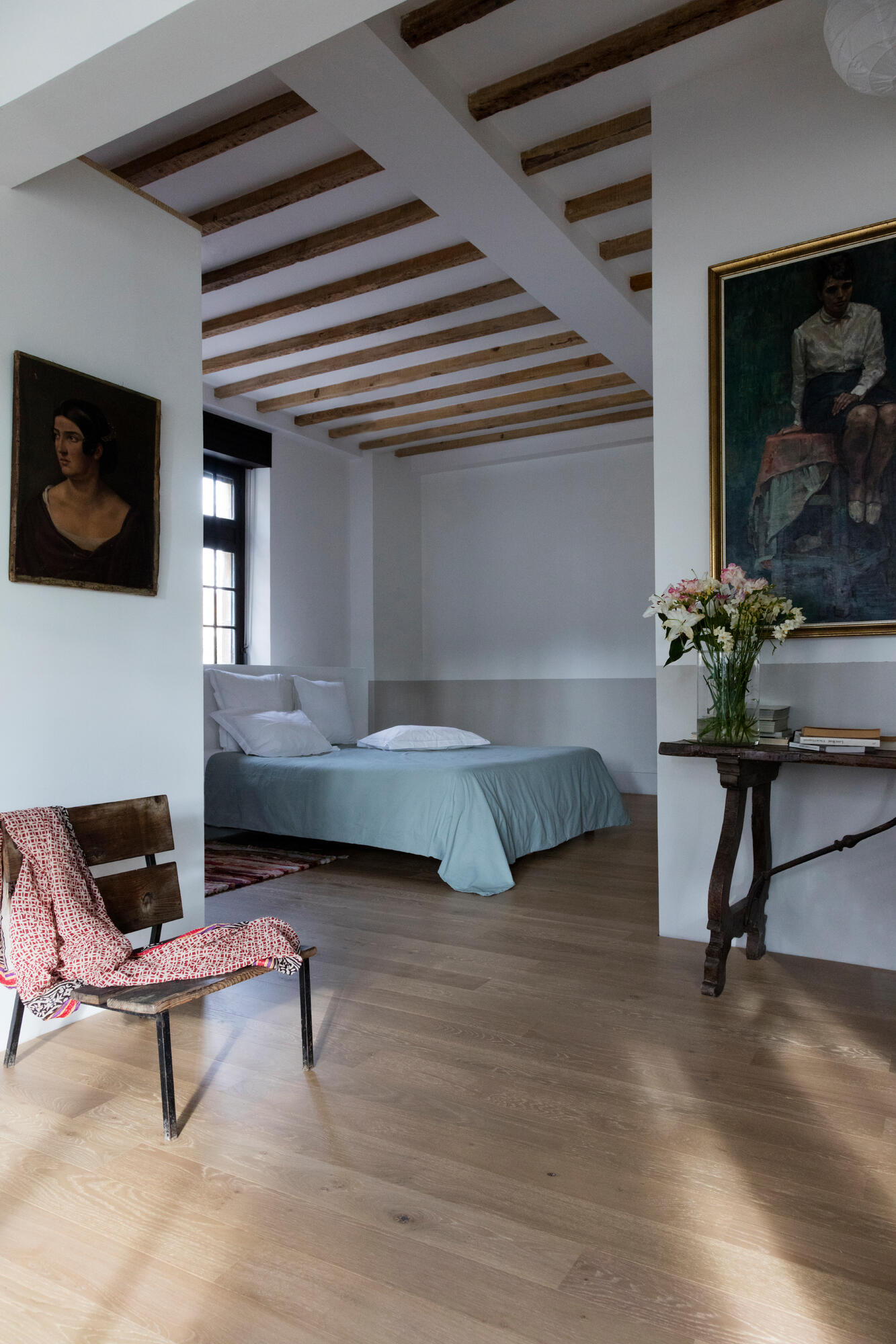 parket slaapkamer