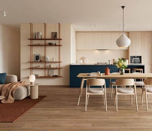 A modern kitchen in just two steps