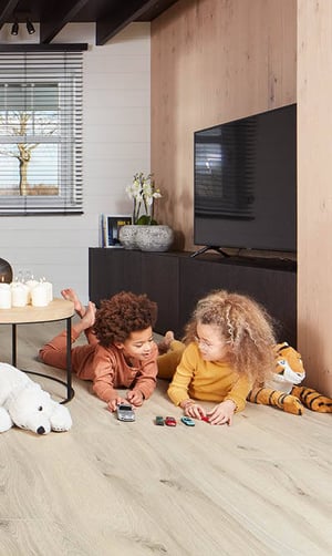 Can I install laminate flooring with underfloor heating and cooling?