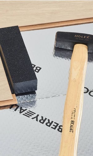 At what point should I install my floor when renovating or building?