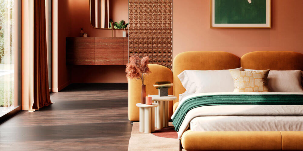Chambre terracotta : avec quelles couleurs associer cette teinte ...